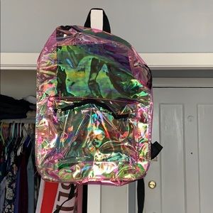 Fluorescent clear bag .... super cute